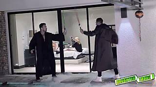 Lubed Tiny Tits Pool Sex