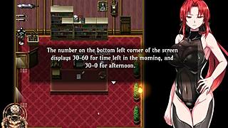 nuko majin the scarlet demonslayer getting blowjob and handjob in rpgm 1 the fallen annihilator