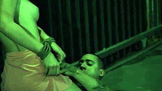 Watch this bound teen squirt during domination?