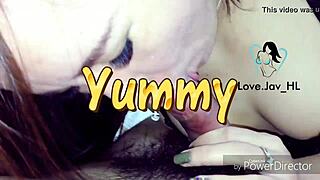 Hang Linh Delivers Intense Blowjob to Her Boyfriend