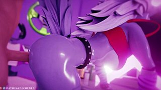 Fnaf Roxy Looped - Cartoon Furry Assfucking Anime Hentai