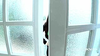 Kristall rush rides and bends over for intense anal pleasure in pov