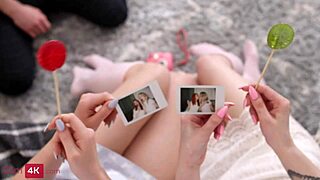 Guy, join sex with blonde and pink-haired bestie now!