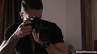 tiny babe kiara cole and quinton james finally give in to temptation for sensual hardcore sex 😏