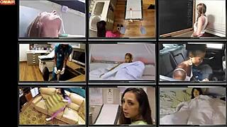 Freshman Bella Ink Experiences Hitachi Wand Orgasms from Doctor Tampa