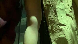 latina takes big black cock outdoors 😈