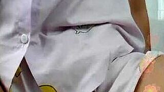 Hey, check out this amazing boobs show performance