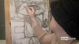 these amateurs have oiled tits, perky boobs, glasses on, topless homemade softcore