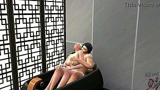 i got fucked in the gym then in the bath tub by a hot shemale with anal and pussy action