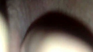 the slut's ass gets pounded as balls slam in during intense anal fucking session.