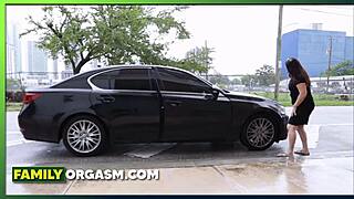 Naughty step uncle pounds cute niece Daisy Stone roughly