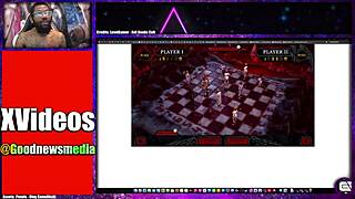 Fuck that big breast queen in the chess game