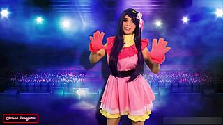 who is the real father of aqua and ruby in this oshi no ko cosplay parody