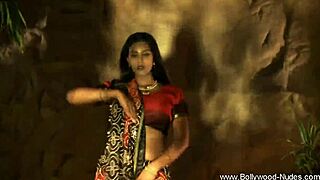 Watch this exotic desi dancer strip