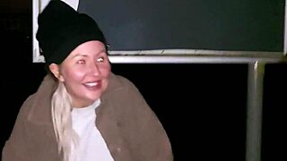 Cracky's showing off her big tits and ass talent! 🎉