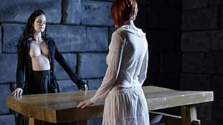 Two women engage in secret intimate encounter. They explore hidden desires together