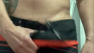 Intense Emotions Surge As Gay Solo Wanks Massive Monster Cock In Anal Assfucking Session