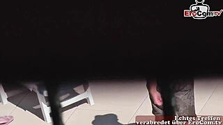 German milf fucks on holiday.