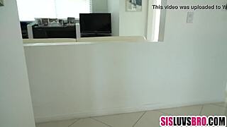 Stepbrother deals with misbehaving stepsister's behavior in family setting