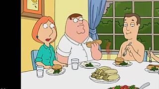 padre de familia - los nudistas family guy - nude visit