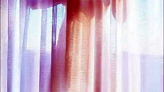 summer removes her dress and performs a masked erotic dance