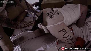i love watching yoshi kawasaki fist that masked guy so hard with toys and piercings.