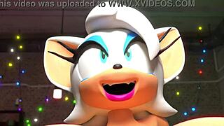 Unwrapping a special Christmas present with a shemale surprise in anal action