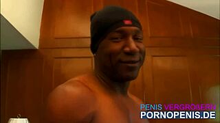 that big black cock really took control of the sloppy whore, bending her over for anal and blowjob