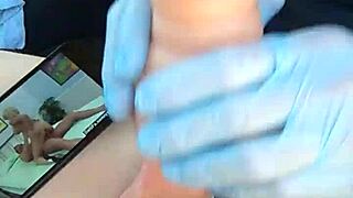 Hot guy cums hard with pocket pussy! 💦