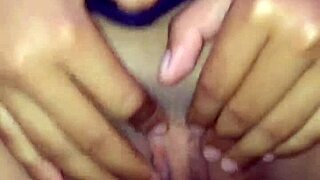 Panochita cremosa dripping with monster cock creampie