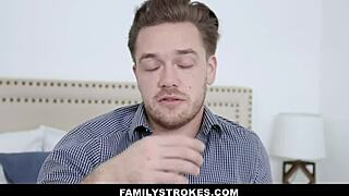 annoying teen 18+ stepsister gets fucked by stepbrother