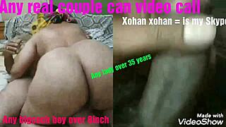 Sister-in-law with big white ass sucks boy's big black cock