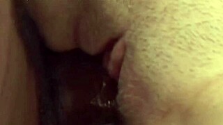 Pretty girl next door enjoys intense interracial fucking session