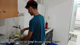 Horny stepsiblings fuck while home alone! 😈