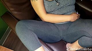 my feet and toes in tight leggings distracted me while i was watching tv