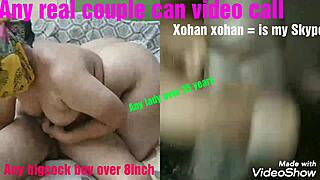 Sister-in-law with big white ass sucks boy's big black cock