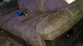 Blow Job on Sofa
