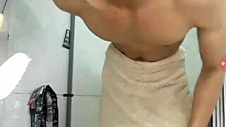 check out this gay handsome guy putting on a show