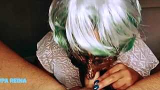 She Sucks My Dick, Then Begs For Doggy-Style Surprise