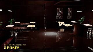 Exploring The Black Market Room In Rain Forrest Lodge On Imvu