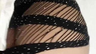 My brother's wife visited with her huge ass today