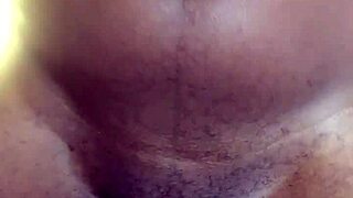 Ebony Amateur Girl Squirts And Receives Cumshot In Hotel Room Fuck