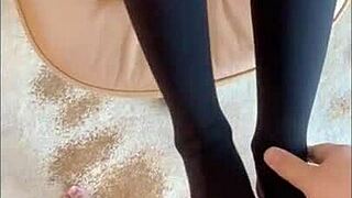 Can I cum inside your asian pussy? Yes, watch the creampie close-up!