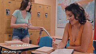 Does naughty Indica Monroe have a huge crush on her lesbian best friend?