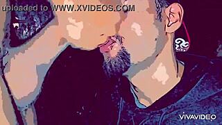 gay cartoon orgy in the dark