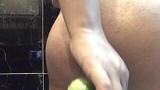 I Push Lemons Into My Tight Ass For Intense Pleasure