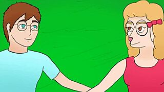 图书馆秘密与巨乳金发卡通美女展开