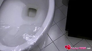 Perv stepbrother exposes blonde step sis