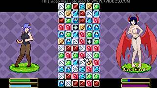 Doki doki hentai game with lesbian succubus sex!