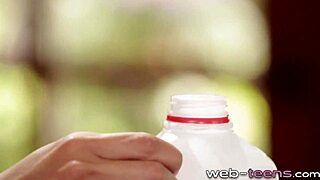 Hey, watch this little Latin teen 18+ get licked in the shower!